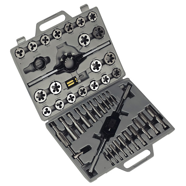 Sealey AK303 Tap and Die Set 45pc Metric