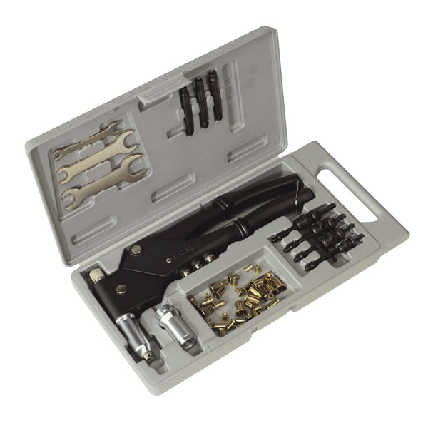 Sealey AK396 Blind Nut & Stud Riveting Kit