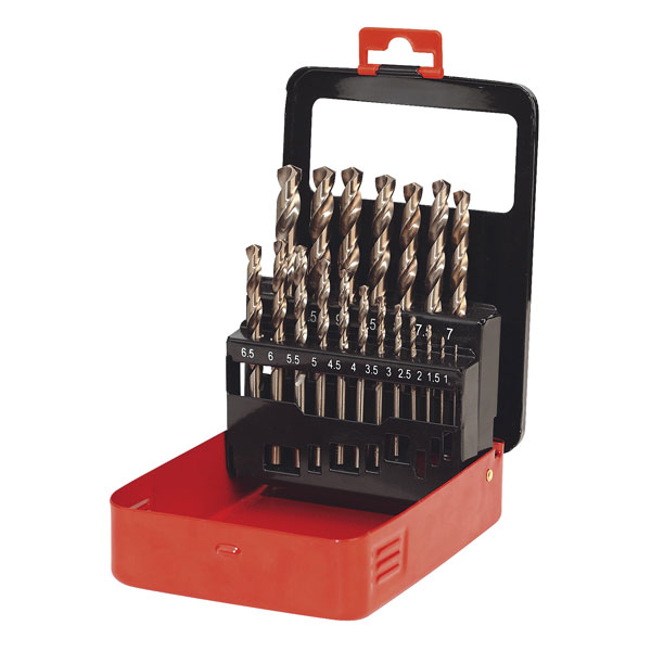 Sealey AK4701 Cobalt Drill Bit Set 19pc Metric