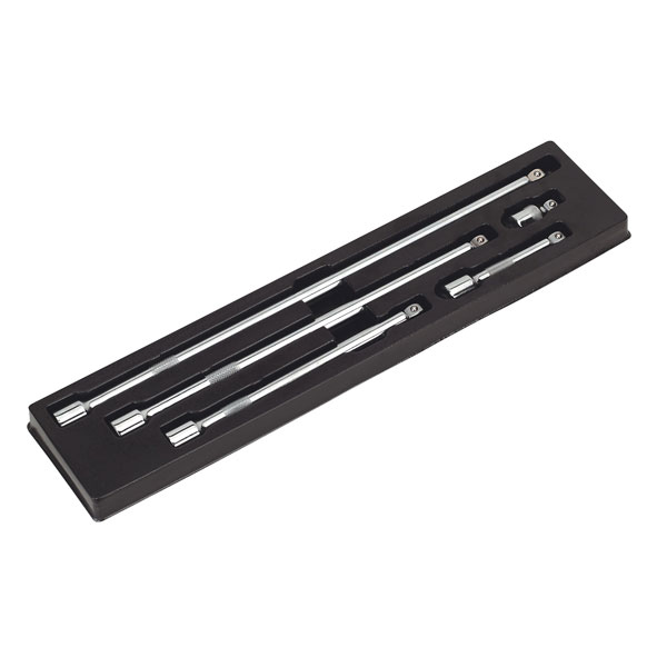 Sealey AK768 Wobble Extension Bar Set 5pc 1/2"sq Drive