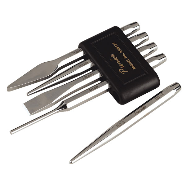 Sealey AK9127 Punch and Chisel Set 5pc