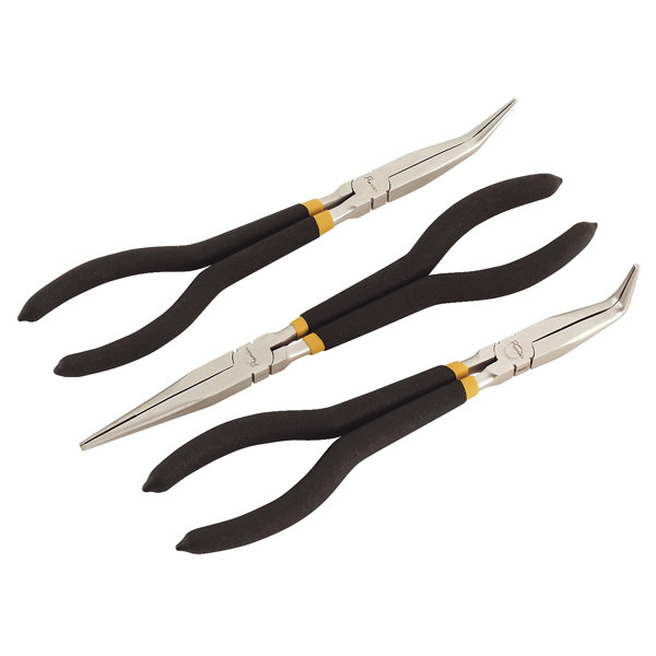 Sealey AK930 Needle Nose Pliers Set 3pc 280mm Ni-fe Finish