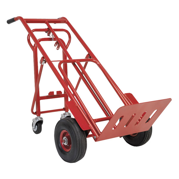  CST989 Sack Truck 3-in-1 with Pneumatic Tyres 250kg Capacity