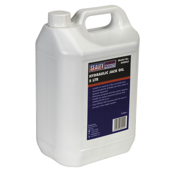 Sealey HJO5LS Hydraulic Jack Oil 5ltr