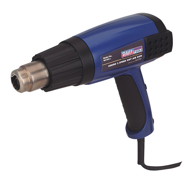  HS102 Hot Air Gun 2000W 3-Speed 50-600°C Variable Heat