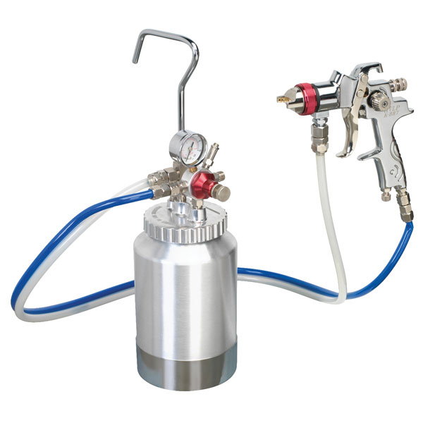 Sealey HVLP-79/P HVLP Pressure Pot System with Spray Gun & Hoses 1...