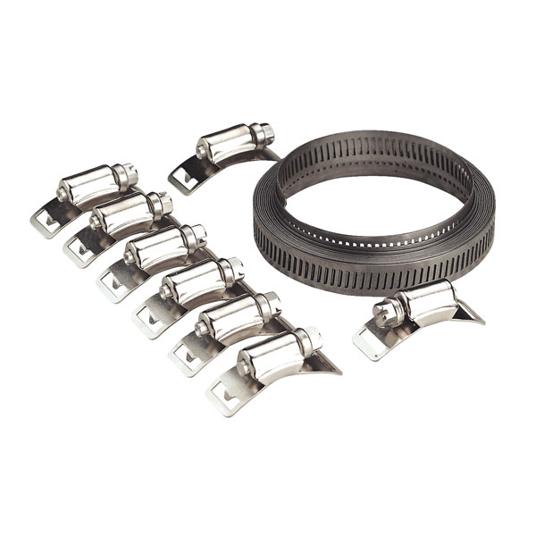 Sealey JC972 Hose Clamp Set Self-build 12.7mm Band Width