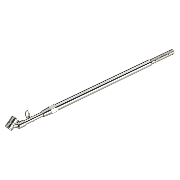 Sealey TST/PG3 Tyre Pressure Gauge Deluxe Twin Push-on Connector