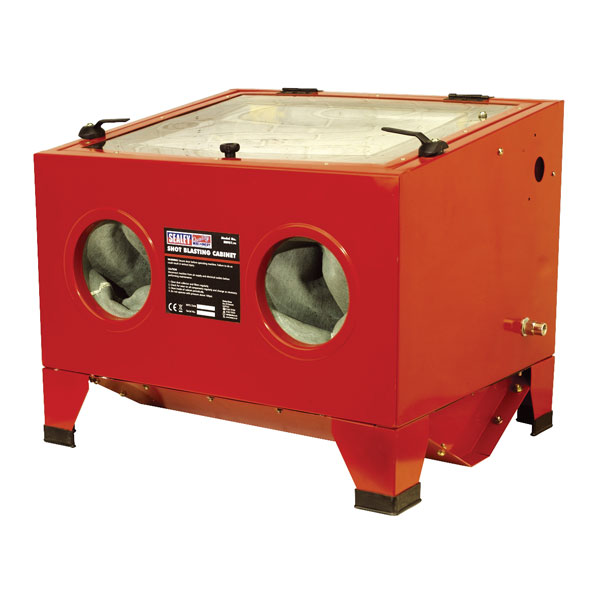 Sealey SB951 Shot Blast Cabinet with Gun 640 x 490 x 490mm