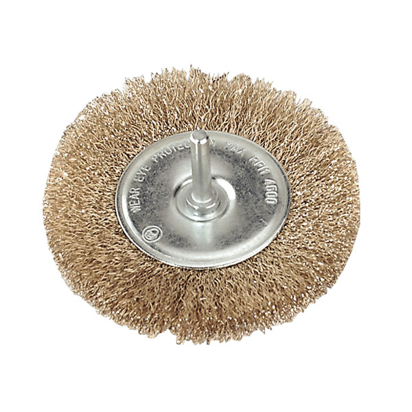 Sealey SFB50 Flat Wire Brush 50mm with 6mm Shaft