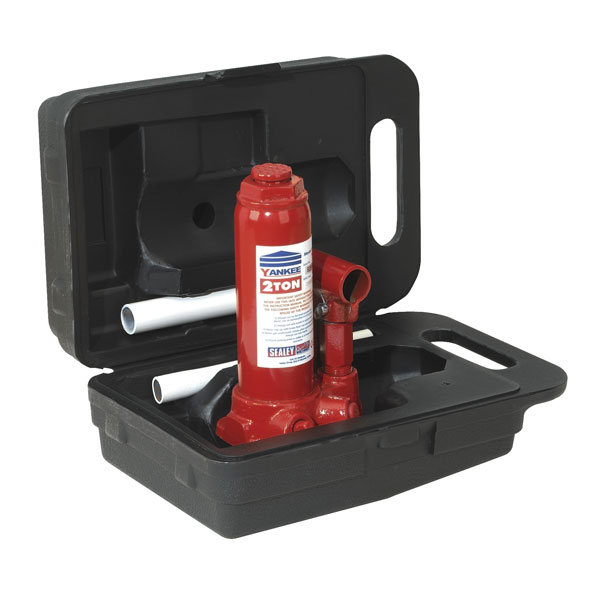 Sealey SJ2BMC Bottle Jack 2tonne with Storage Case