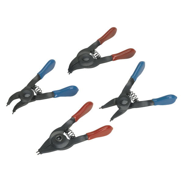 Sealey AK8449 Mini Circlip Pliers Set 4pc