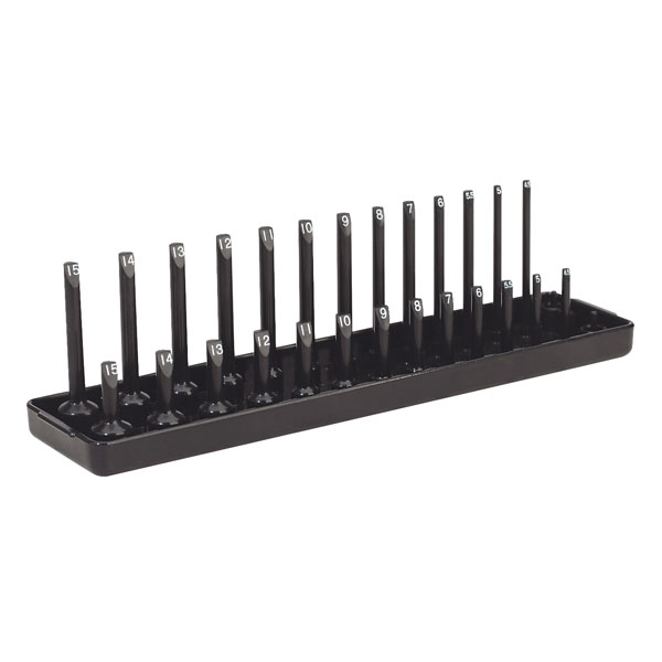 Sealey SH1414 Socket Holder 1/4"sq Drive 4-15mm