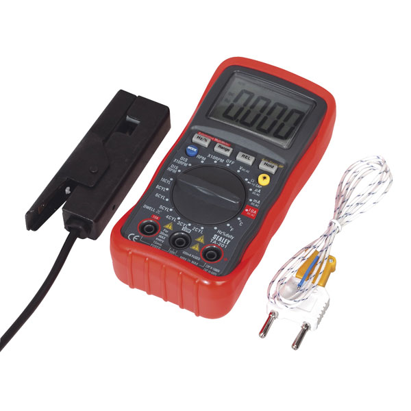Sealey TA201 Digital Automotive Analyser 13 Function with Ic