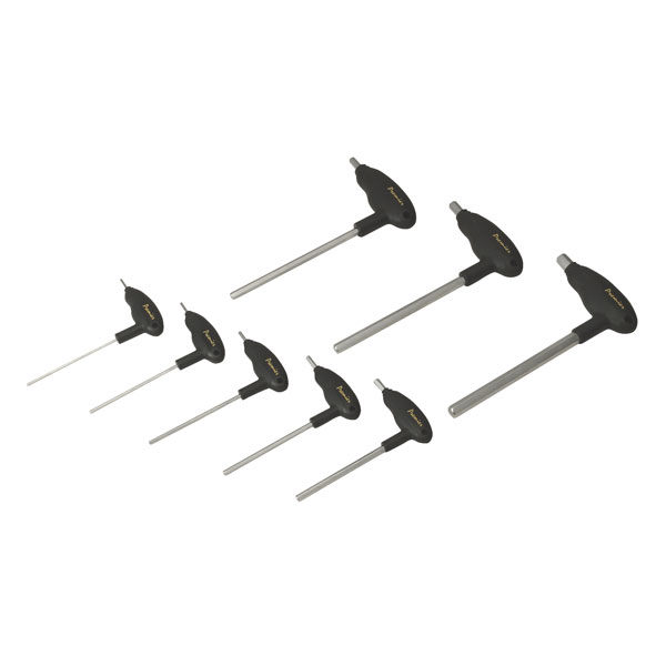 Sealey AK7143 Hex Key Set 8pc T-handle Metric