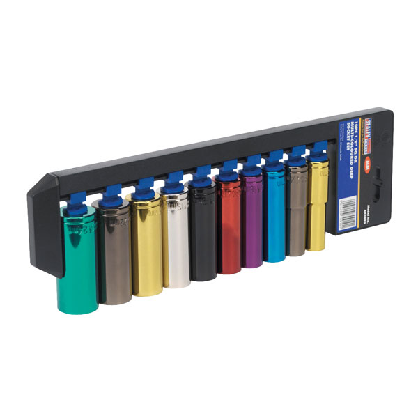 Click to view product details and reviews for Sealey Ak288d Multi Coloured Deep Socket Set 10pc 1 2sq Drive Metric.