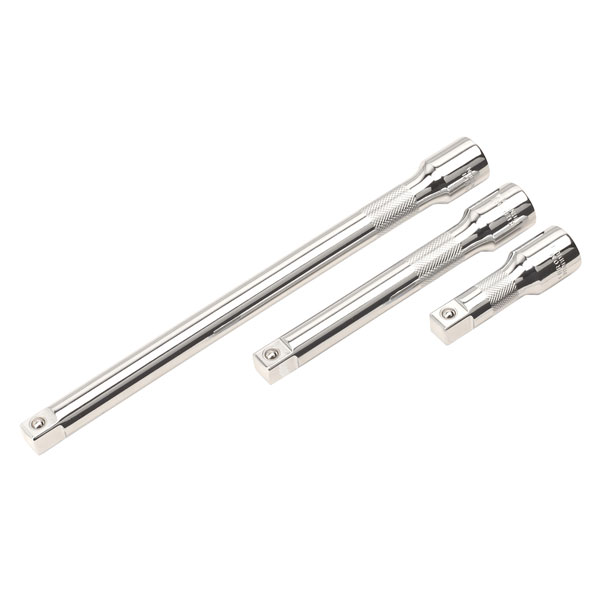 Sealey AK6350 Extension Bar Set 3pc 1/2"sq Drive