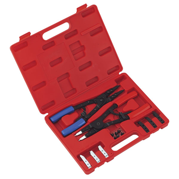 Click to view product details and reviews for Sealey Ak8500 Circlip Pliers Set Internal External 265mm Heavy Duty.