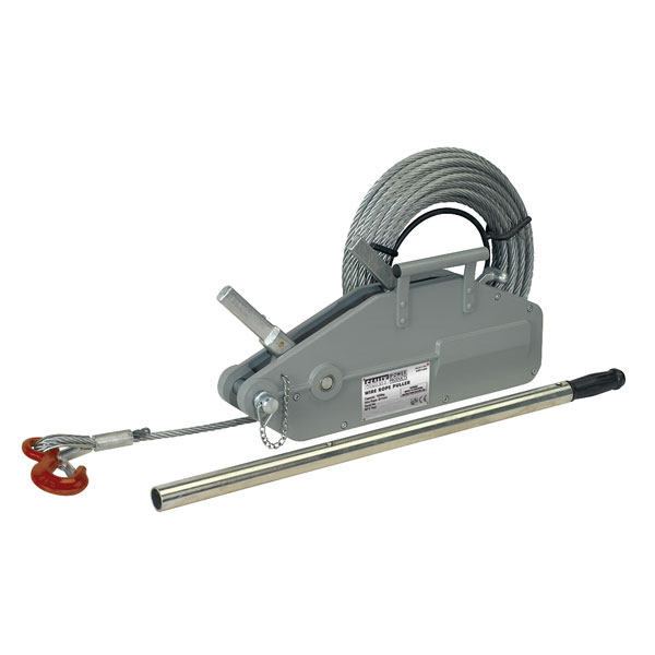 Sealey WRP1600 Wire Rope Puller 1600kg Max Line Force
