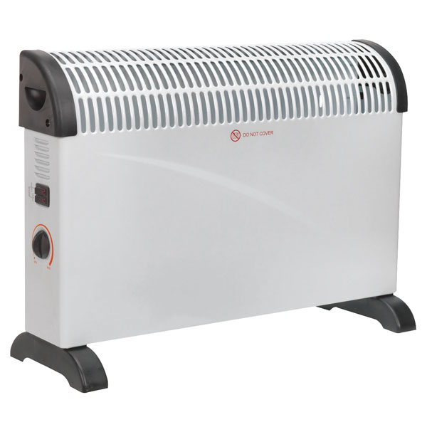  CD2005 Convector Heater 2000W/230V 3 Heat Settings Thermostat