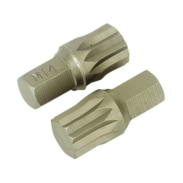  AK5532 Spline Bit M14 x 30mm Pack of 2