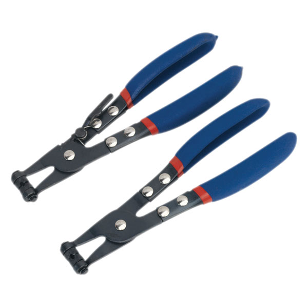 Sealey VS1665 Hose Clip Pliers Set 2pc