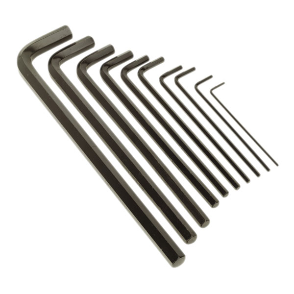 Siegen S0639 Extra-Long Hex Key Set 10pc Metric