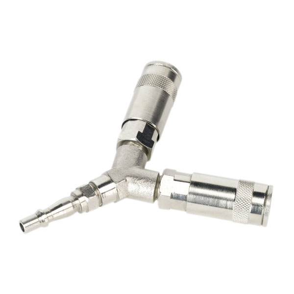 Sealey ACX55 Y Adaptor with Twin Coupling Bodies