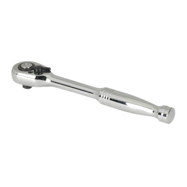 Siegen S0704 Ratchet Wrench 1/4"sq Drive Pear Head Flip Reverse