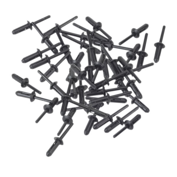 Sealey PR003 Plastic Rivets Ø5 x 15.8mm Pack of 50
