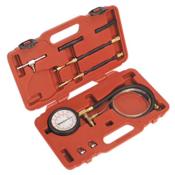 Sealey VSE211 Fuel Injection Pressure Test Set - Test Port