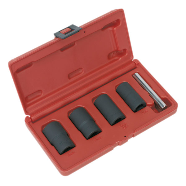 Sealey SX201 Locking Wheel Nut Removal Set 5pc 1/2"Sq Drive