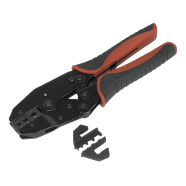 Click to view product details and reviews for Sealey Ak3857 Ratchet Crimping Tool Interchangeable Jaws.
