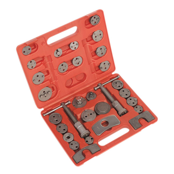 Sealey VS0285 Brake Piston Wind-back Tool Kit 30pc