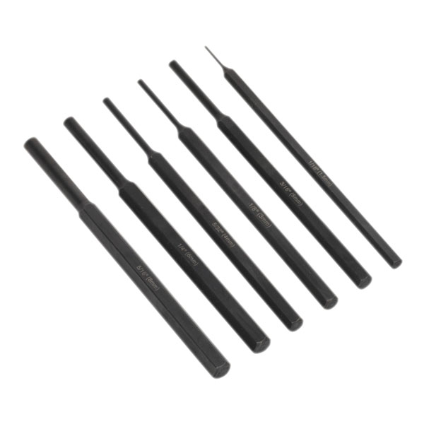 Siegen S0800 Parallel Pin Punch Set 6pc