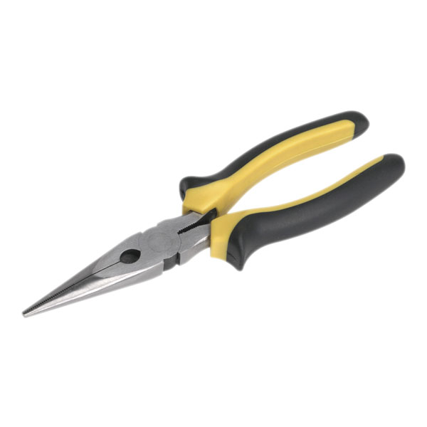 Click to view product details and reviews for Siegen S0812 Long Nose Pliers Comfort Grip 200mm.