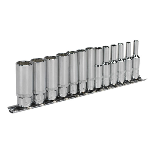  AK2692 Socket Set 13pc 1/4"Sq Drive Deep WallDrive® Metric