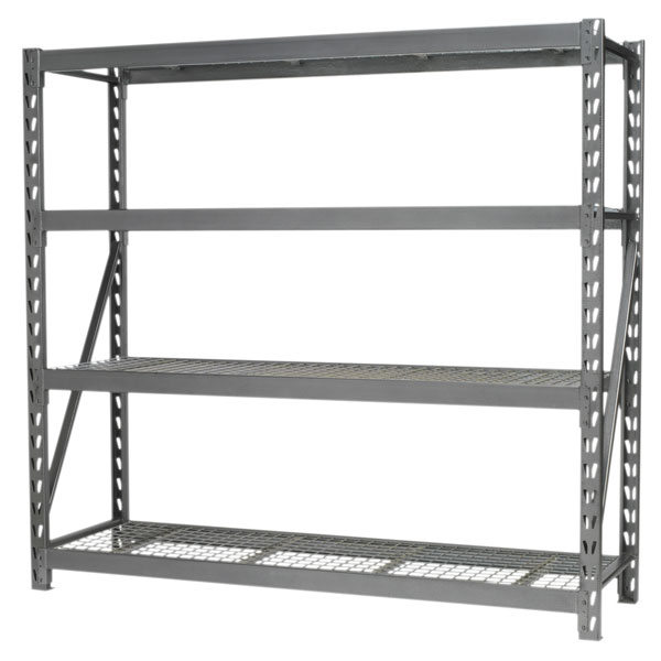  AP6572 H/D Racking Unit - 4 Mesh Shelves 640kg Capacity Per Level 1956mm