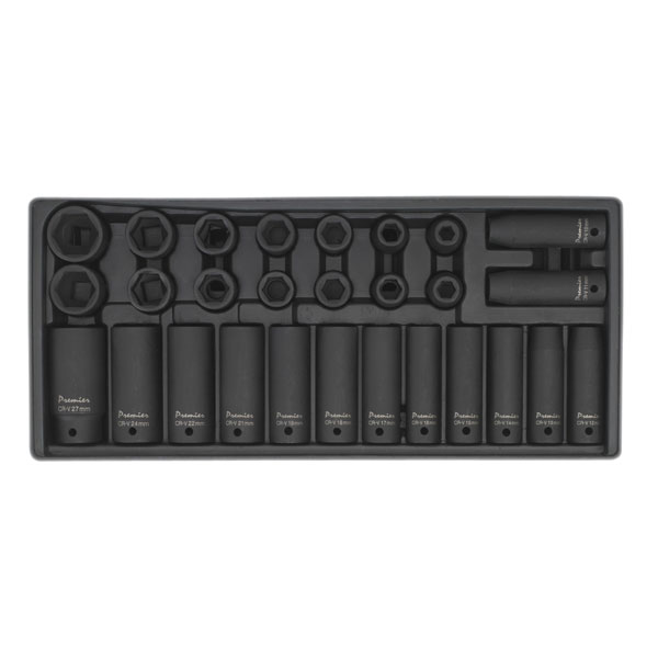 Click to view product details and reviews for Sealey Tbt24 Tool Tray With Impact Socket Set 1 2sq Drive 28pc.