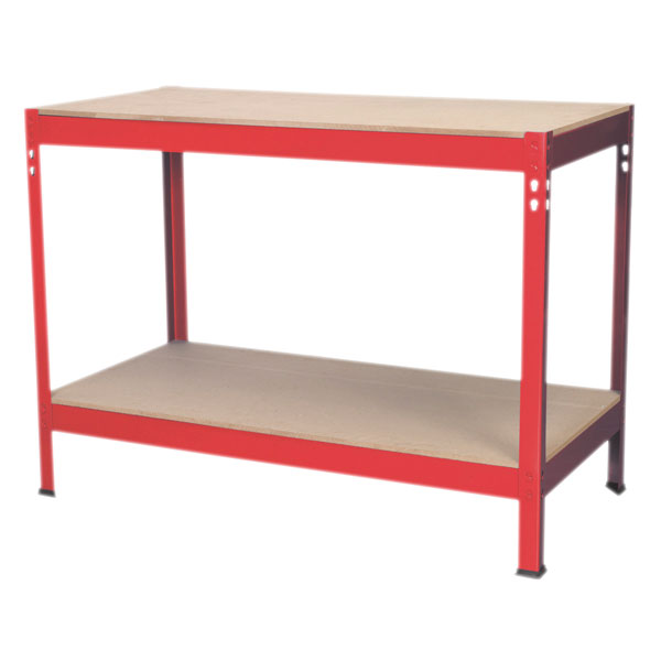  AP1535 Workbench 1.53mtr Steel Wooden Top