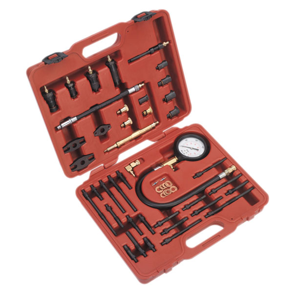 Sealey VSE3155 Petrol and Diesel Master Compression Test Kit