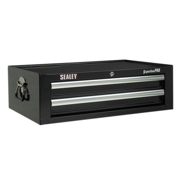 Sealey AP26029TB Add-on Chest 2 Drawer with Ball Bearing Runners -...