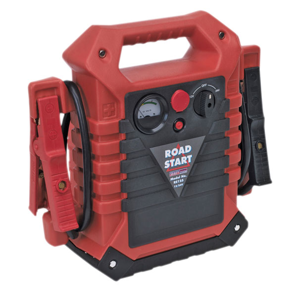 Sealey RS125 Roadstart Emergency Power Pack 12/24v 3000 Peak Amps