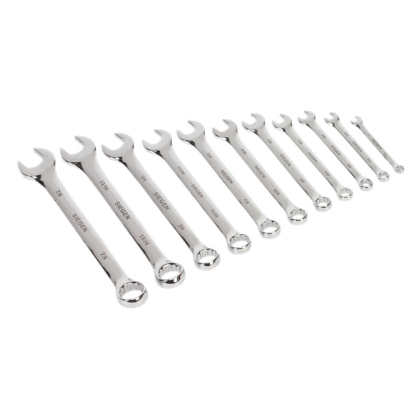 Click to view product details and reviews for Siegen S0857 Combination Spanner Set 11pc Imperial.