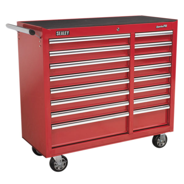 Sealey AP41169 Rollcab 16 Drawer with Ball Bearing Runners Heavy-d...