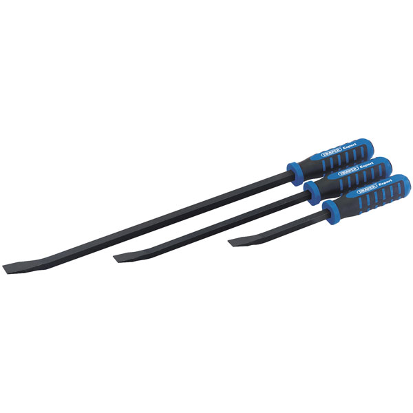 Draper Expert 88636 3 Piece Soft Grip Pry Bar Set