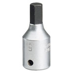 Elora 1/4 Square Drive Hexagon Screwdriver Sockets