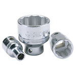 Elora 1/2 Square Drive Whitworth Bi-Hexagon Sockets
