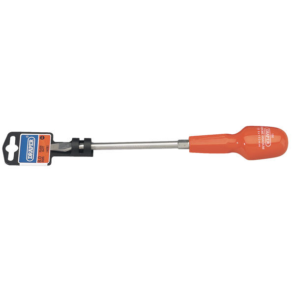 Draper 14080 6mm x 100mm Plain Slot Cabinet Pattern Screwdriver