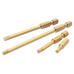 Draper Expert 10546 1.5mm 1/4 Hex HEX Titanium Nitride Ins Bit 50mm Long x 2